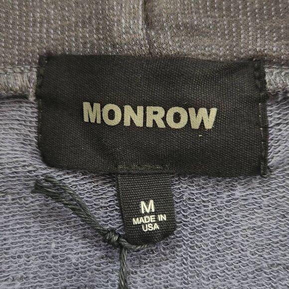 Monrow Stretch Knit Mini Skirt in Vintage Black NWT Medium Revolve Knit Skirt - Picture 6 of 7